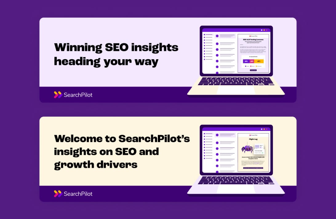 SearchPilot email headers