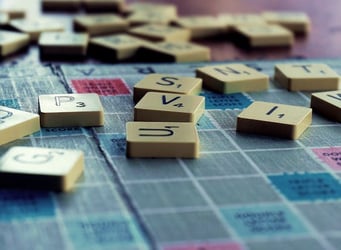 Scrabble board